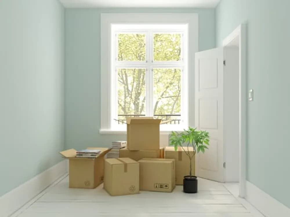 Empty home sanitized and prepared by Bright Glow's move-in cleaning service